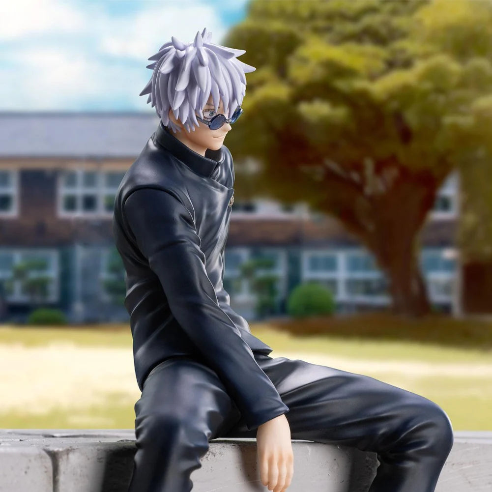 Anime JJK Figure Geto Suguru Gojo SATORU Fushiguro Toji Action Figure Sitting Pose Model Fushiguro Toji Figure Christmas Gift