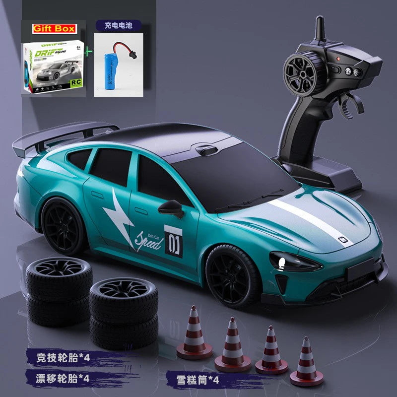 2026 Limited Edition 1:24 RC Drift Car – GT3 RS 911 & SU7 High Speed Racing Gift