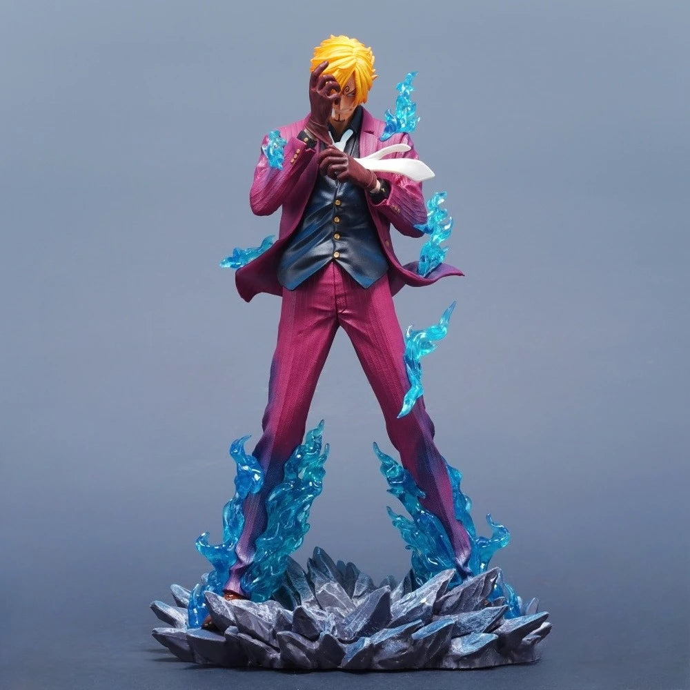 One Piece Sanji PVC Action Figure | 25cm Anime Statue Desktop Collectible