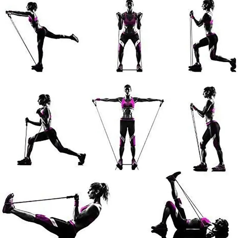 Resistance Bands with Handles – Exercise & Strength Training Bands for Men & Women