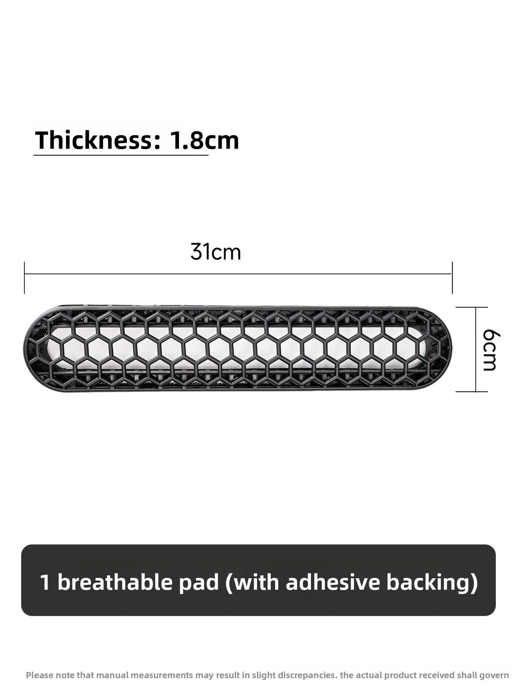 Tactical Vest Breathable Cushion 3D Stereo Shock Absorption Pad Multifunctional Universal Backpack Breathable Mat Pressure Relie