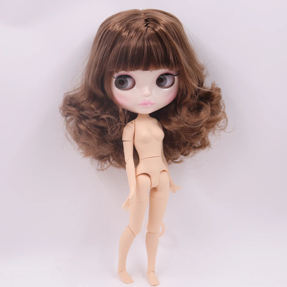 ICY DBS Blyth Doll 30CM BJD – Carved Lips White Skin Joint Body