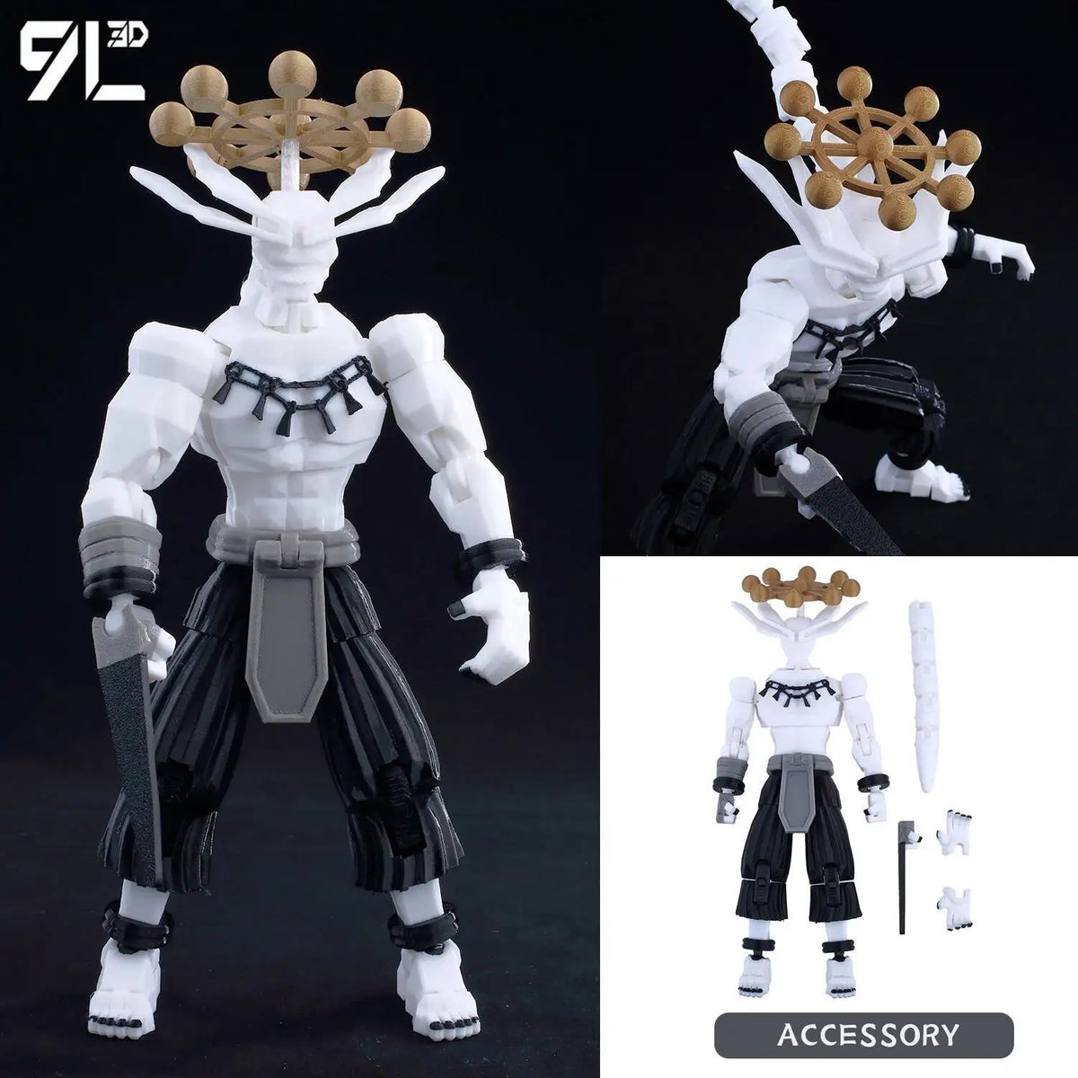 9L3D T13 Jujutsu Kaisen Itadori Figure LUCKY13 Training Ver. JJK Titan13 Multi-Jointed Movable Dummy13 Stress Relief Toys Gifts