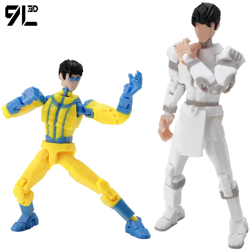 Mark Grayson Invincible Bulletproof Action Figure – 3D Printed Anime Collectible