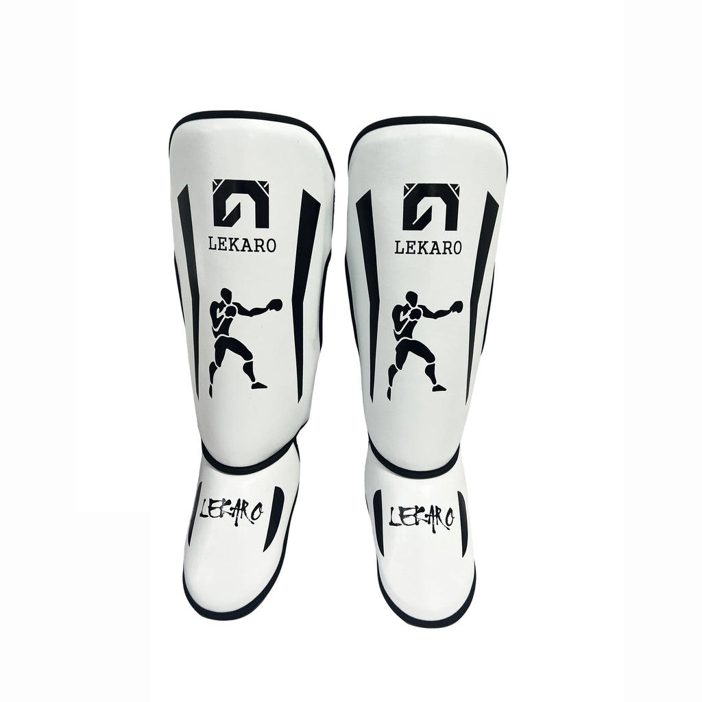 Adult Boxing Shin & Instep Guards | Muay Thai, MMA & Kickboxing Protection