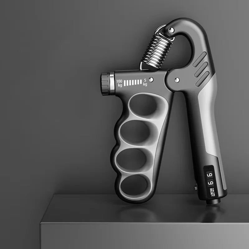 Adjustable Hand Gripper – 5–100kg Forearm & Wrist Trainer for Gym & Fitness