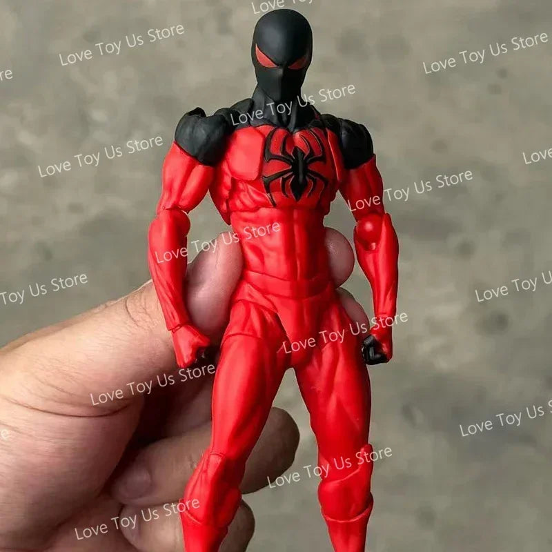 Spider-Man Symbiote & Scarlet Spider Action Figure Set – 16cm Collectible