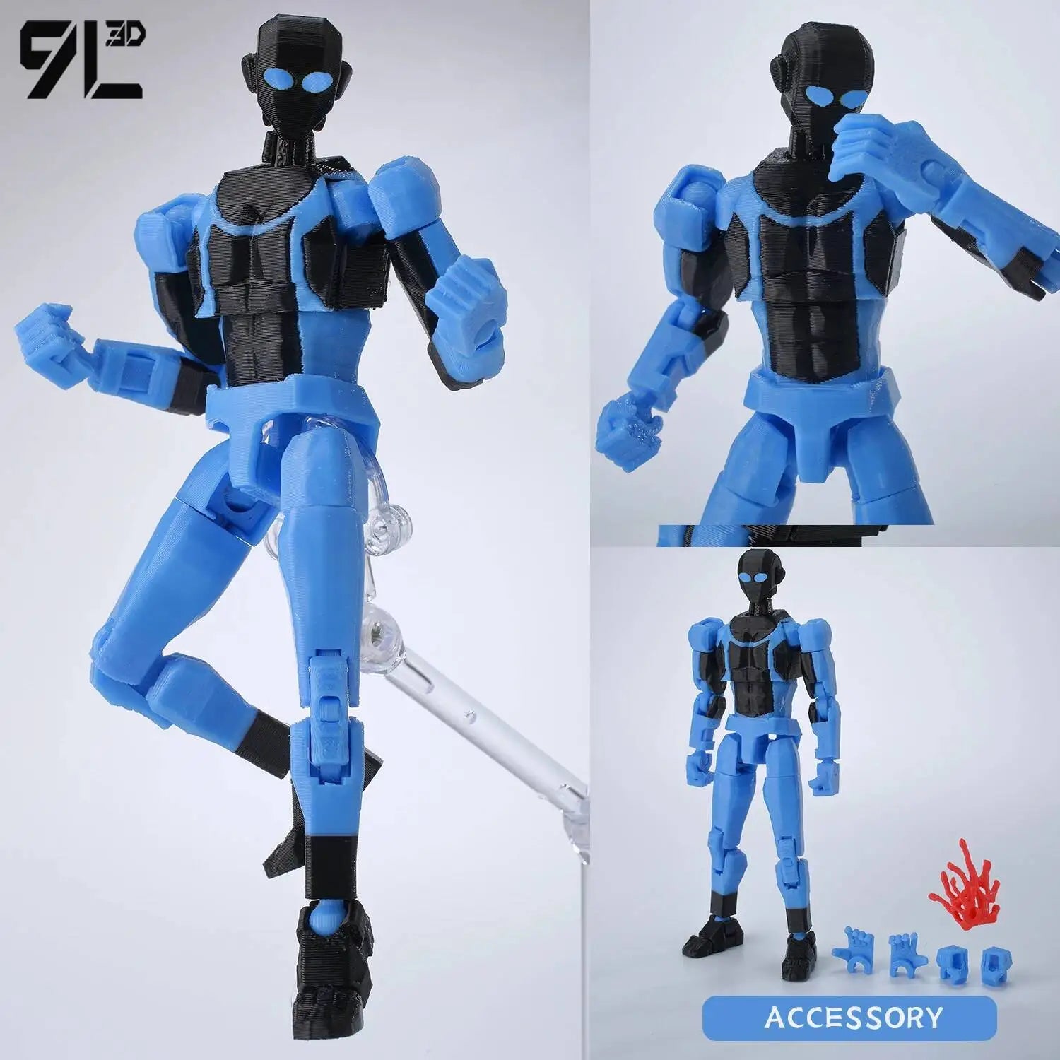 Invincible 2.0 Multi-Jointed Action Figure – 14cm 3D Printed Collectible