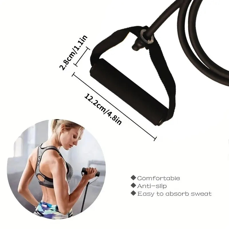 Resistance Bands with Handles – Exercise & Strength Training Bands for Men & Women