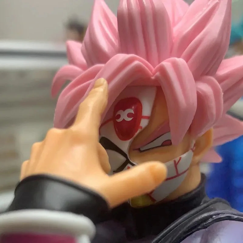 Dragon Ball Heroes Zamasu & Black Goku PVC Figure | 25cm Anime Statue Collectible