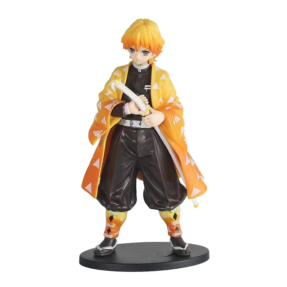Demon Slayer Sitting Action Figures – Tanjiro, Nezuko, Rengoku & More