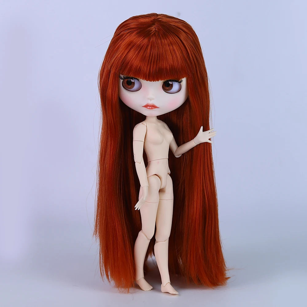 ICY DBS Blyth Doll 30CM BJD – White Face DIY Fashion Doll with AB Panel