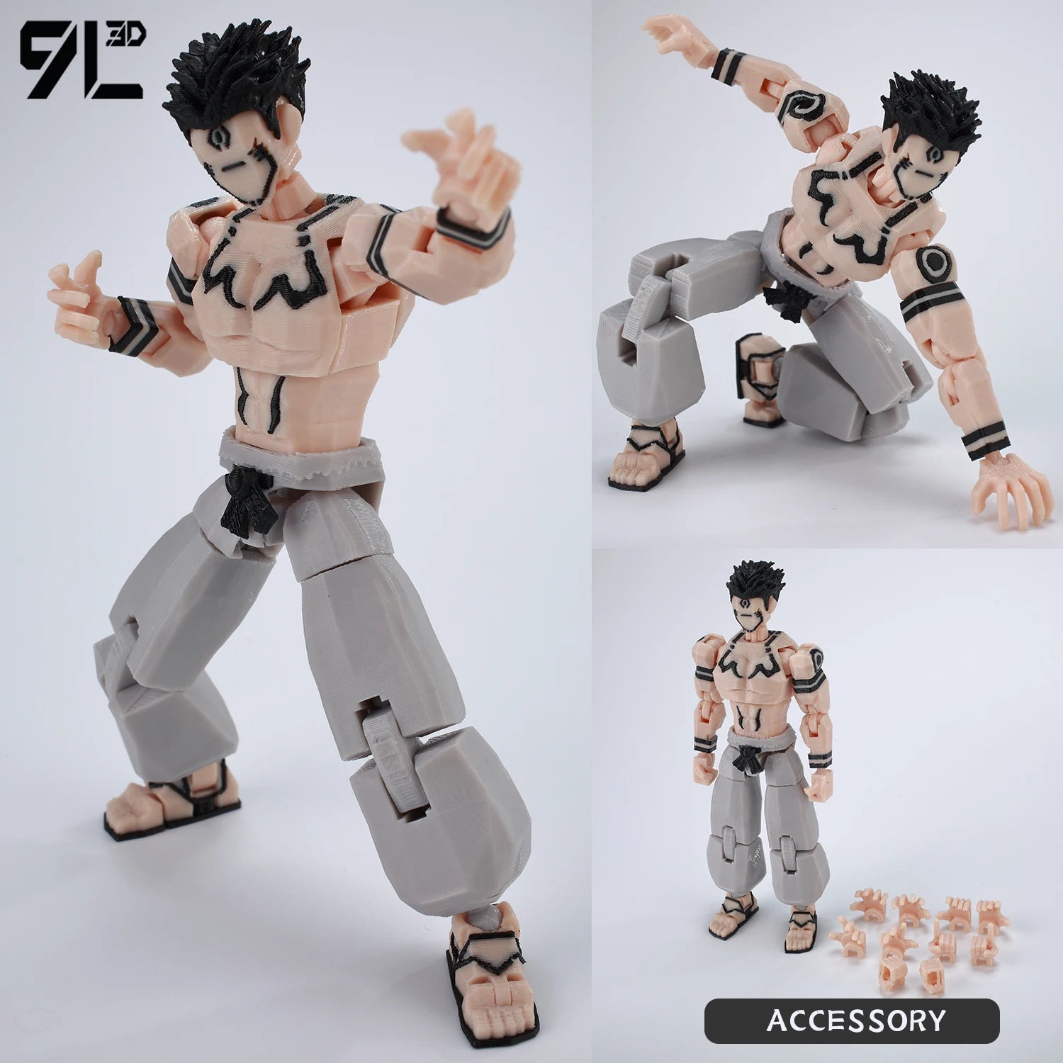 Jujutsu Kaisen Sukuna & Toji Lucky13 – 14cm Articulated Figure