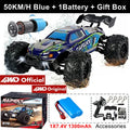 4WD High Speed RC Buggy Truck – 50KM/H Brushed or 80KM/H Brushless Off-Road Car