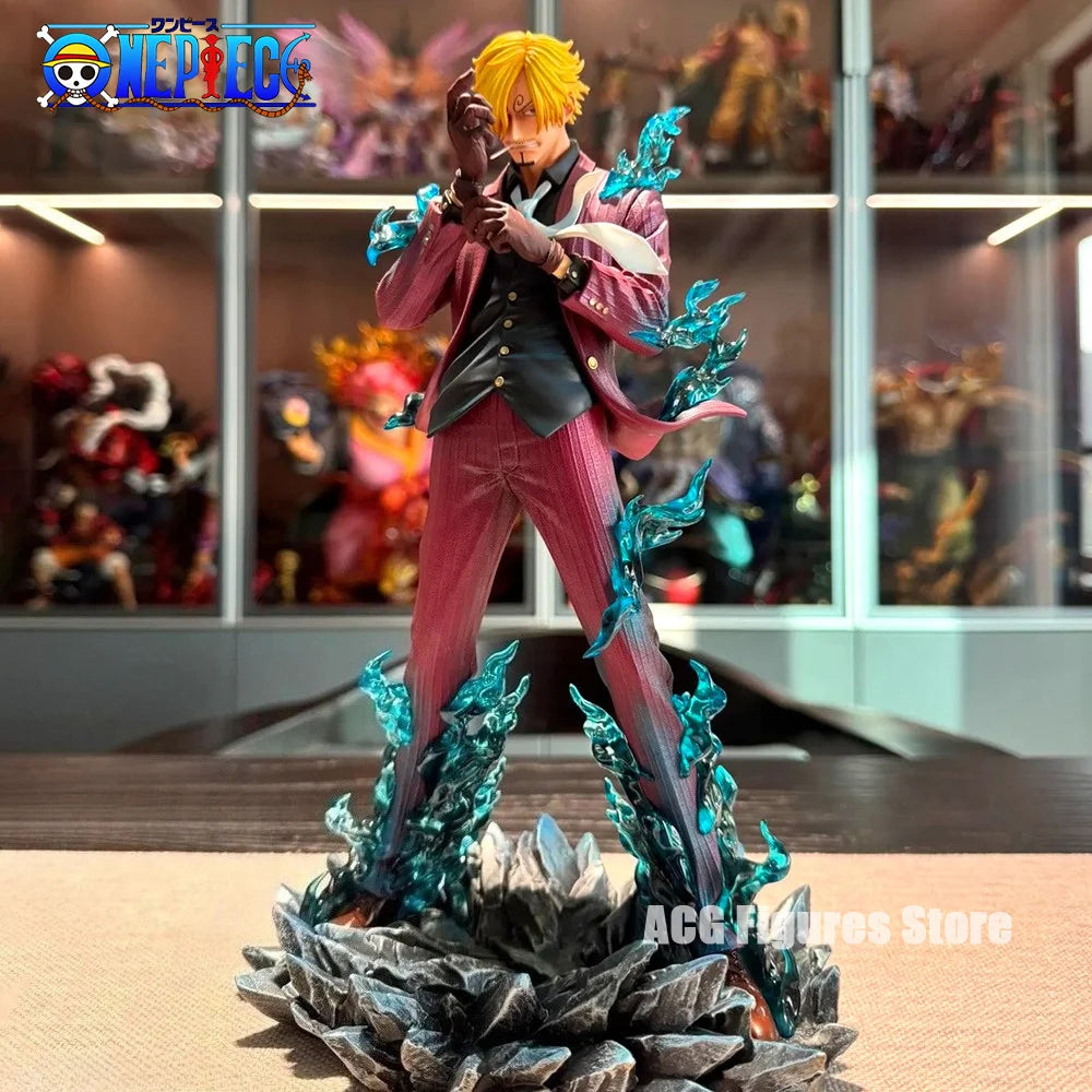 One Piece Sanji PVC Action Figure | 25cm Anime Statue Desktop Collectible