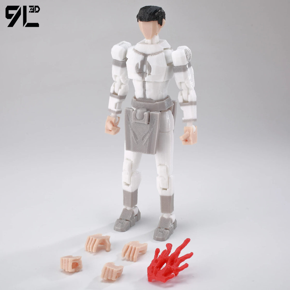 Mark Grayson Invincible Bulletproof Action Figure – 3D Printed Anime Collectible