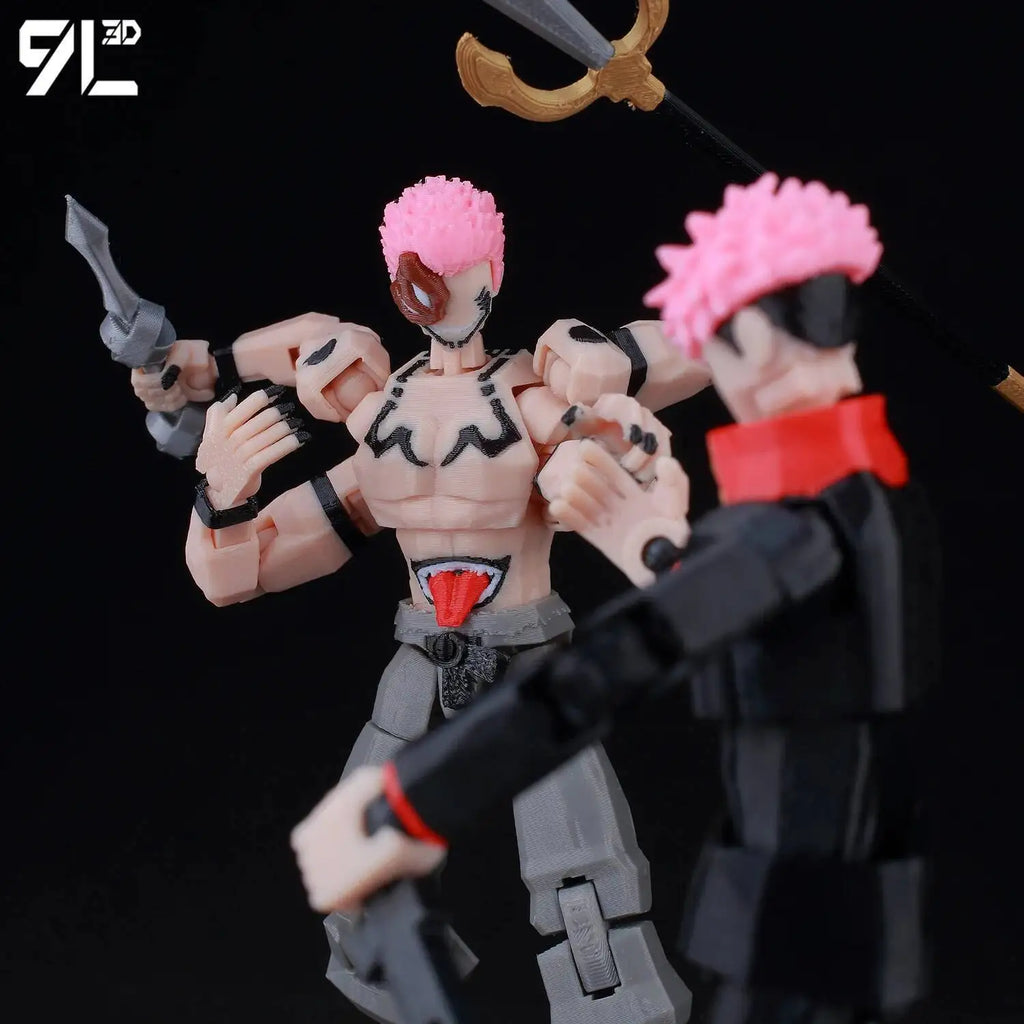 Jujutsu Kaisen Itadori Multi-Jointed Movable Figure – LUCKY13 Training Ver. Stress Relief Toy