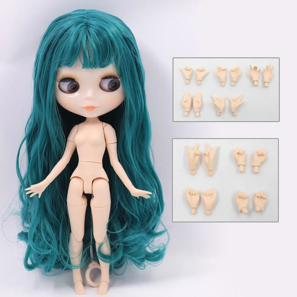 ICY DBS Blyth Doll 30CM BJD – White Skin Shiny & Matte Face Special