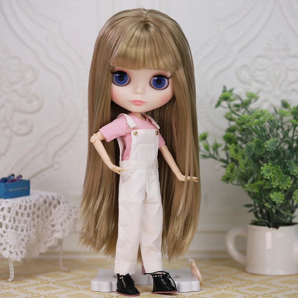 ICY DBS Blyth Doll 30CM BJD – White Skin Shiny & Matte Face Special