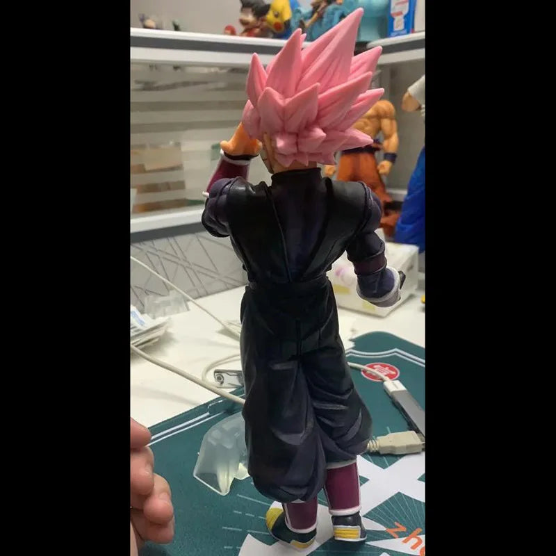 Dragon Ball Heroes Zamasu & Black Goku PVC Figure | 25cm Anime Statue Collectible