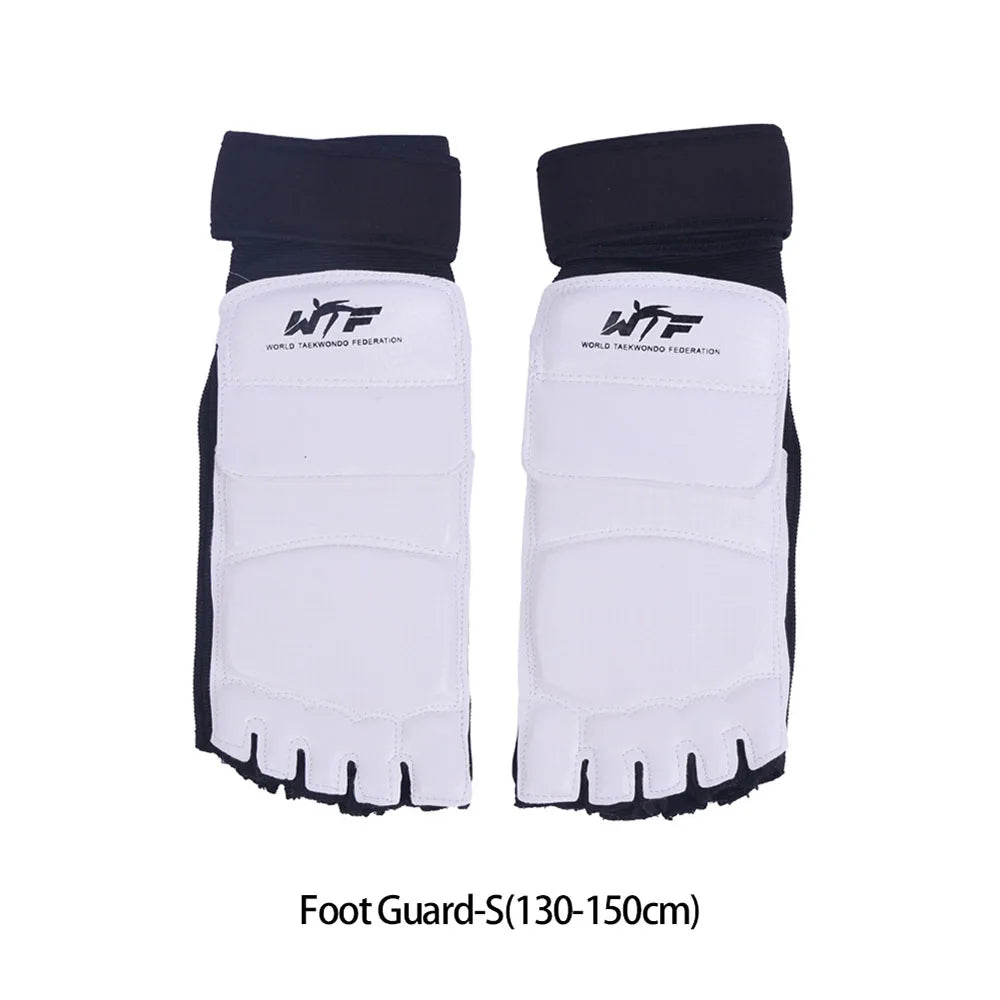 Karate & Taekwondo Half-Finger Gloves | EVA Padded Martial Arts Hand & Foot Guards