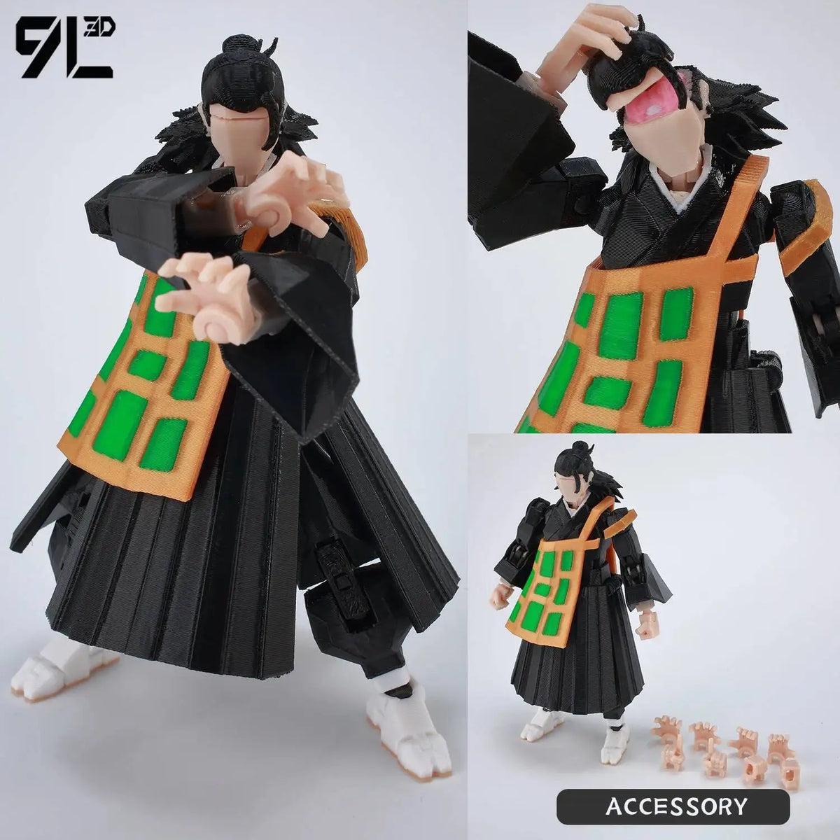 Jujutsu Kaisen Gojo & Kenjaku – 14cm Multi-Joint Figure