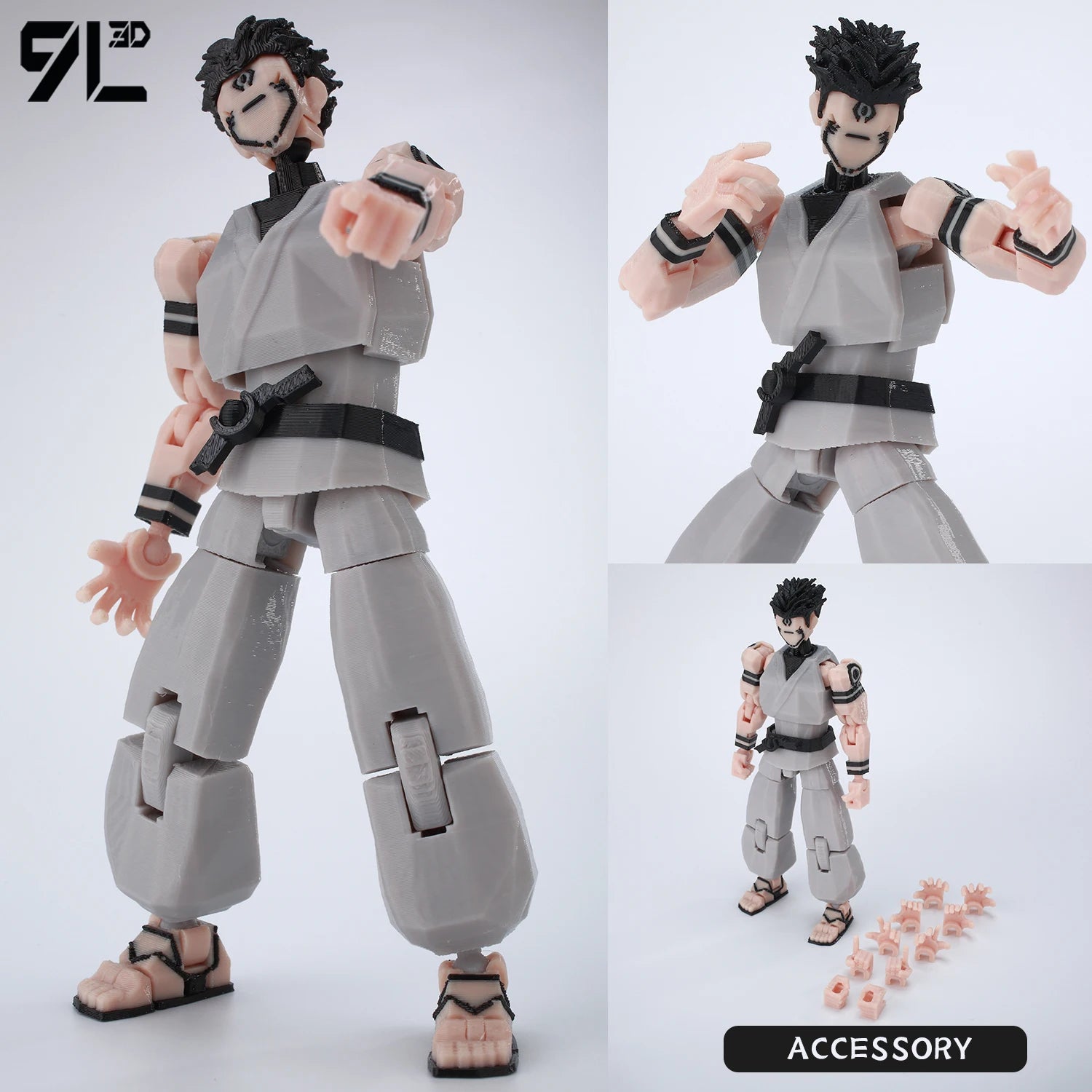 9L3D T13 Jujutsu Kaisen Itadori Figure LUCKY13 Training Ver. JJK Titan13 Multi-Jointed Movable Dummy13 Stress Relief Toys Gifts