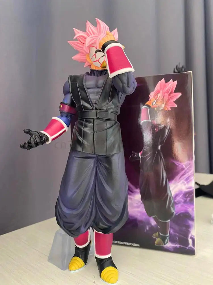 Dragon Ball Heroes Zamasu & Black Goku PVC Figure | 25cm Anime Statue Collectible