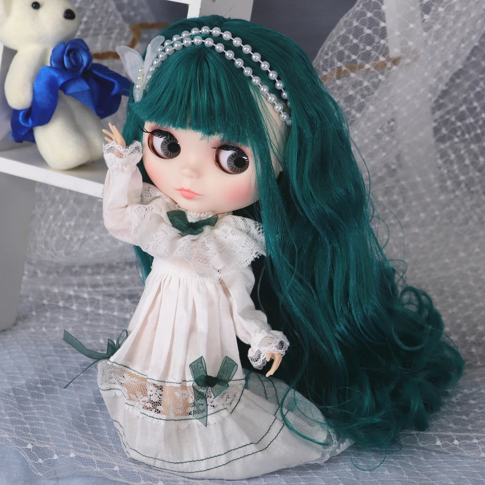 ICY DBS Blyth Doll 30CM BJD – Carved Lips White Skin Joint Body