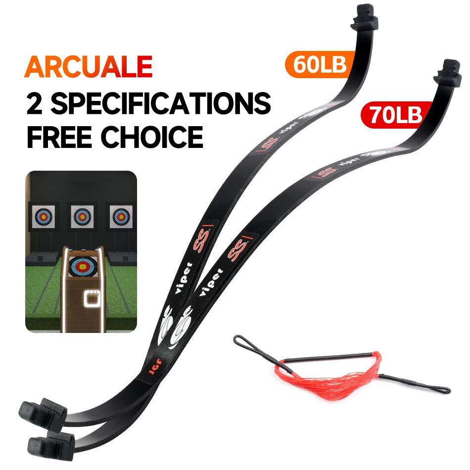Premium Carbon Steel Crossbow Bowstring – 60/70 LB