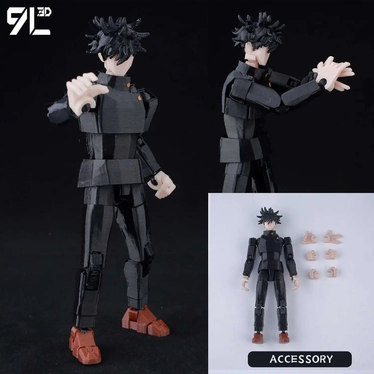 9L3D T13 Jujutsu Kaisen Itadori Figure LUCKY13 Training Ver. JJK Titan13 Multi-Jointed Movable Dummy13 Stress Relief Toys Gifts