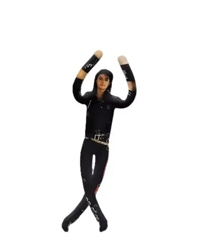 Michael Jackson Anime Cosplay Figure – Abstract Joint Mobility Idol Collectible