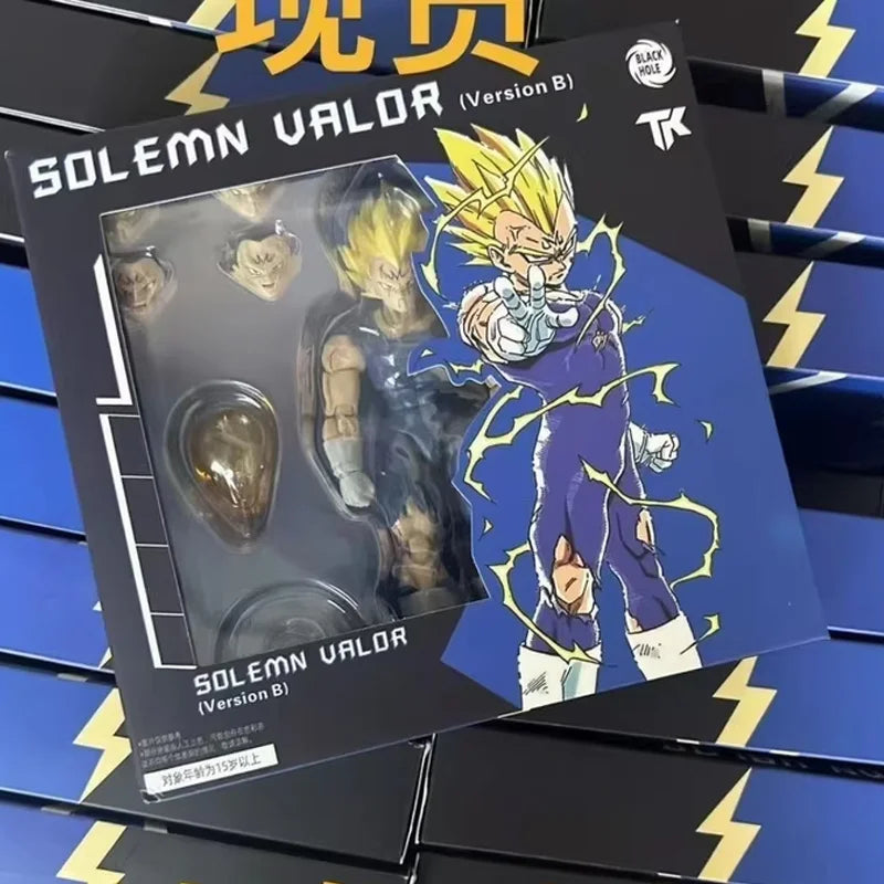 Dragon Ball Majin Vegeta Battle Damage Figure – SHF-Compatible