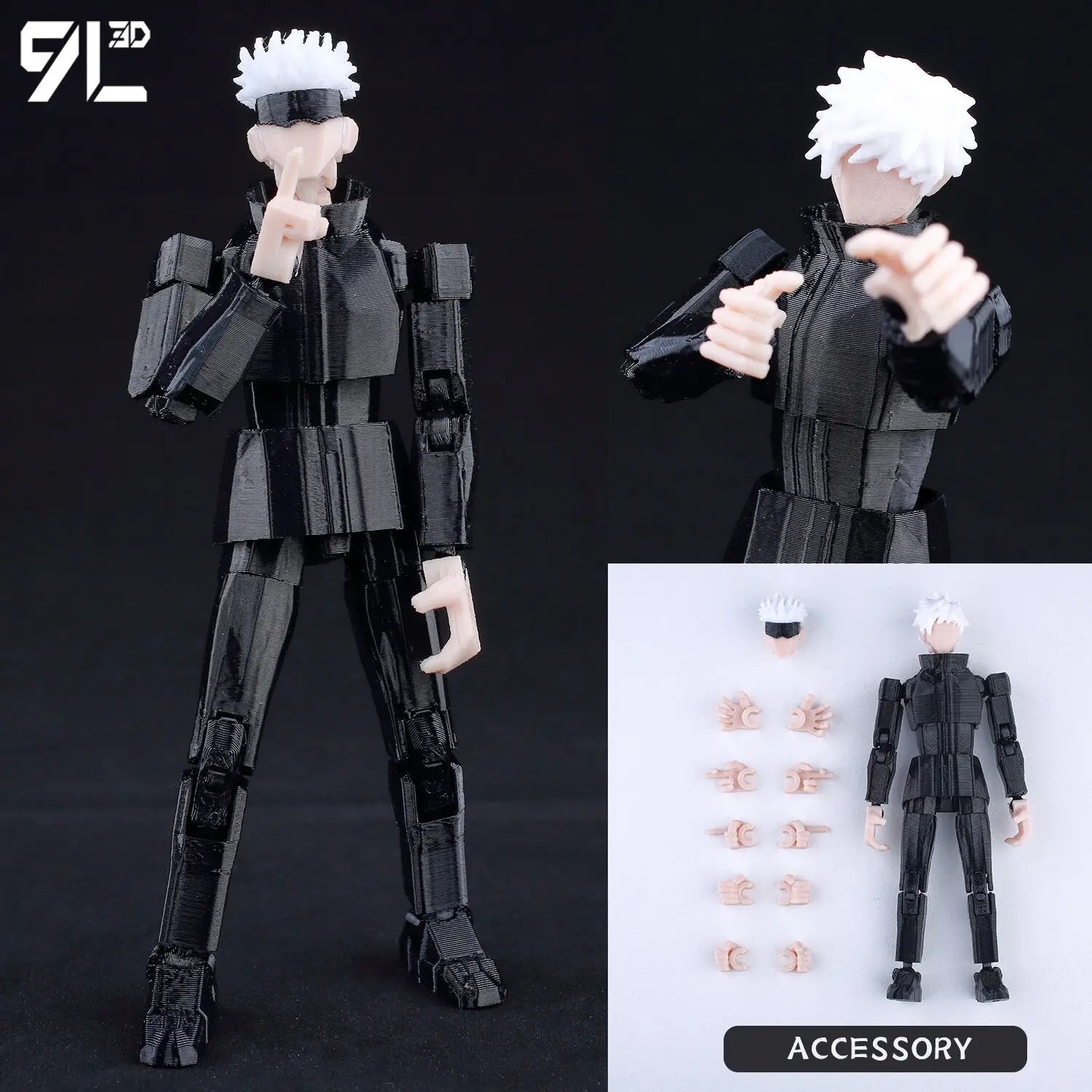 9L3D T13 Jujutsu Kaisen Itadori Figure LUCKY13 Training Ver. JJK Titan13 Multi-Jointed Movable Dummy13 Stress Relief Toys Gifts